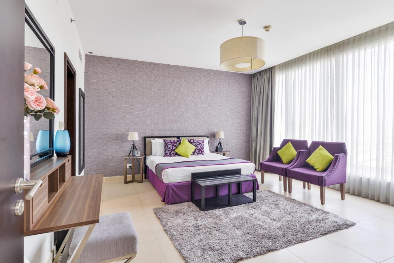 ナシマ タワー ホテル アパートメント ドバイ エクステリア 写真 A bedroom at the hotel