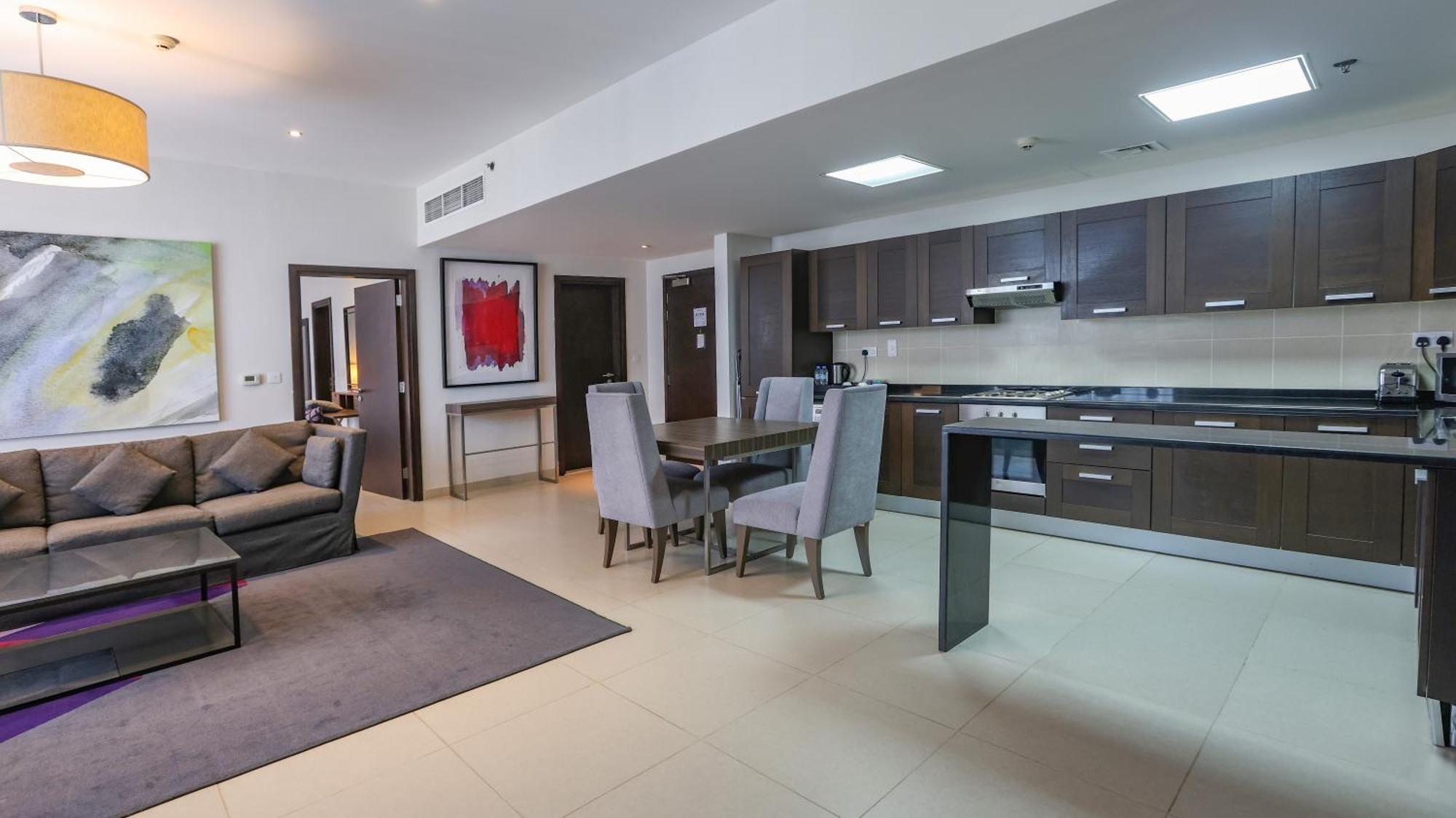 ナシマ タワー ホテル アパートメント ドバイ エクステリア 写真 A typical apartment interior